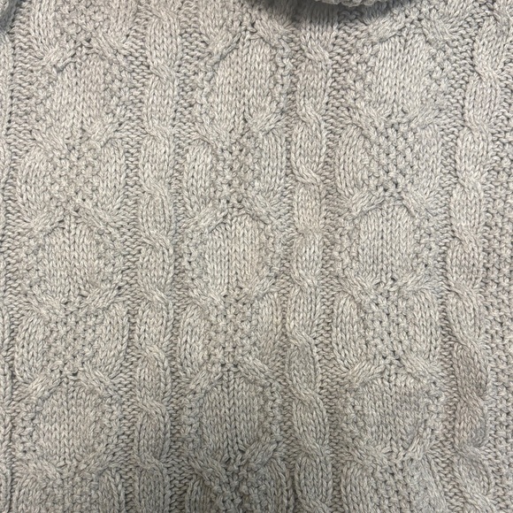 JEANNE PIERRE Light Gray Turtleneck Sweater - Picture 3 of 3